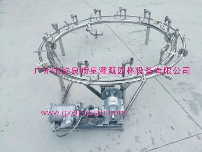 圆摇喷泉设备