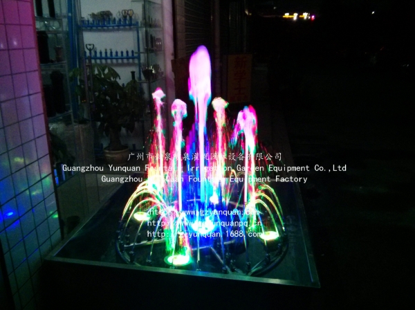 小型音乐喷泉