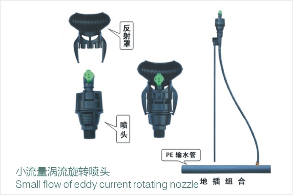 R10小流量涡流旋转喷头